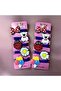 10-Piece Durable Rubber Buckle Set for Girls with Figures - Cute Baby Elastic Buckle 2