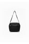Buzzy Black Crossbody 3 Compartment Hand and Shoulder Bag - 2