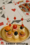 Bamboo Toothpick Decorations • 12cm • 50 Pieces • New Year's Presentation and Party Decoration Set • Cocktail • - 2
