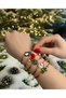 Murano Glass Christmas Figured Adjustable Bracelet - 2