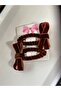 Snap Buckle with Bow Detail Covered in Velvet Ribbon - 2