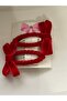Snap Buckle with Bow Detail Covered in Velvet Ribbon - 2