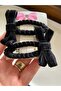 Snap Buckle with Bow Detail Covered in Velvet Ribbon