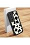 For Samsung Galaxy A55 Compatible Silicone Material Shockproof Simple Black Color Phone Case - 2
