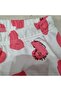 Fuchsia 100% cotton heart patterned girl's pajama set – ultra soft premium comfort - 4