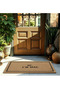 Digital Print Doormat with the Text:'Hi, I'M Mat'
