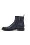 8422-530 Tb653 Men's Classic Boots with Zipper - Dark Blue - 2