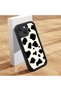 iPhone 14 Compatible Silicone Material Shockproof Simple Black Color Phone Case - 2