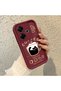 Xiaomi Poco M6 4g Compatible Silicone Material Shockproof Simple Burgundy Color Case