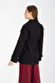 Calina Black Regular Fit Premium Cashmere Jacket - 8