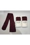 2 Pieces of Burgundy Children's Pantyhose