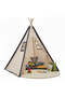Summer & Fun Tent for Kids – Their Magical Kingdom of Joy and Imagination - Beige