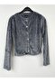 Premium Plush Heart Button Women's Cardigan - 3