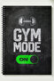 دفتر ملاحظات GYM MODE A5 بغلاف معدني حلزوني من الورق المقوى غير المبطن، دفتر ملاحظات GYM MODE - 3