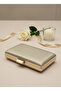 Gold Gold Dore Color Matte Anti-Scratch Leather Pearl Wedding Engagement Graduation - 6