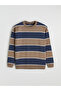 Esvab • Modern & Distinctive Zero Roba Collar Striped Men's Knitwear Sweater - 6