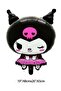 Kuromi Birthday Themed Balloon Set 4 Years Old Black Number Balloon + 4 Different Models Full + Set Balloon Bouquet - 5