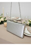 Silver Gray Lame Color Matte Anti-Scratch Leather Stone Handle - 6