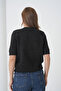 Women's Crew Neck Button Closure Wool Blend Glitter Knit Sweater 8643Sw - 6