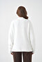 Women's V-Neck Button Closure Wool Blend Fleece-Lined Oversized Knitwear Cardigan 8641Sw - 6