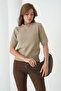 Women's Crew Neck Wool Blend Knitwear Sweater 8563Sw.Mng - 7