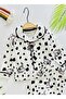 100% Cotton Cow B Printed K Double-Breasted Collar Baby Pajama Set - 3