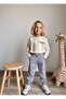 Boys/Girls Pocket Jogger Sweatpants with Elasticated Cuffs Gray