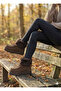 Plush Non-Slip Sole Zippered Cold-Proof Waterproof Women's Boots - 7