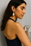 2 Pieces Cotton Blend Halter Neck Tank Top T-Shirt - 4