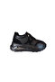 Women's Stone Embroidered Detailed Wedge Heeled Elastic Lace-Up Leather Sneakers