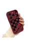 Tecno Spark 20 Pro 4g Compatible Silicone Material Shockproof Simple Burgundy Phone Case - 3