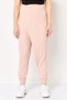Women Loose Fit Stripe Yoga Leggings, Pink