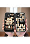 Frame Pattern Anti-Fall Soft Silicone Phone Case Compatible with Samsung Galaxy A12/M12 - 4