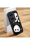 Anti-Fall Simplicity Soft Silicone Phone Case of Panda Compatible with Realme C55 - 2
