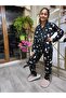Girl's Long Sleeve Suede Pajama Set Christmas Themed Button Front 6-13 Years Old - 7