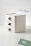 3-Piece Jewelry, Make-up and Cosmetics Organizer Drawer, Office Desk Organizer -white - 3