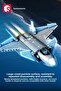 J-20 Ghost Aircraft 585 Pieces Building Blocks Compatible with Building Toy (202241) - 2
