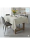 Tablecloth Pvc Lace Look Non-Slip Liquid-Proof Non-Perforated Kitchen Mei̇wa Emi̇ly Cream - 5