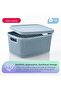 Bezsell Life Series Storage Box 13 Liters – with Patterned Lid, Large Volume and Stylish Design 1027645