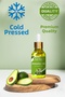 Avocado Oil 20 ml – Cold Pressed 100% Pure Skin and Hair Care Oil - 2