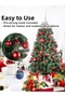 6 Pcs Red 5 cm Christmas Ball, Christmas Ball, Pine Tree Ball, Ornamental Ball T-47 - 3