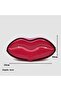 Lip Heart Set Stationery, Gift, Pencil Holder, Cosmetics, Fuchsia Set Makeup Bag - 3