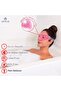 Pink Gel Beaded Eye Mask, Cold & Hot Use Relaxing Therapy Mask () - 3