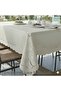 Tablecloth Pvc Lace Look Non-Slip Liquid-Proof Non-Perforated Kitchen Mei̇wa Emi̇ly Cream - 7