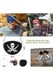Mey Import ®   Vinleks Leather Pirate Eye Patch Eye Mask Elastic - 2