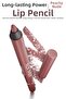 Waterproof Long-Lasting Soft Lip Pencil - Staying Power Lip Pencil 53 Peachy Nude