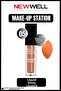 Newwell Make up Station Liquid Lipgloss 05 & Makeup Sponge Gift