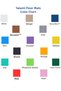 6 Piece Set 50X50 13mm Square Pattern 100X150 Installed Tatami Cushion Floor Covering - 2