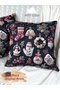 1 Pcs Kirlent Kilifi 43X43 cm Double-Sided Digital Printing New Year's New Year Christmas New Year Christmas