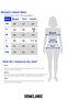 Alena Women's Basic Kangaroo Pocket Oversize Organic Cotton Zippered Hooded Cobalt Blue Sweatshirt - 6